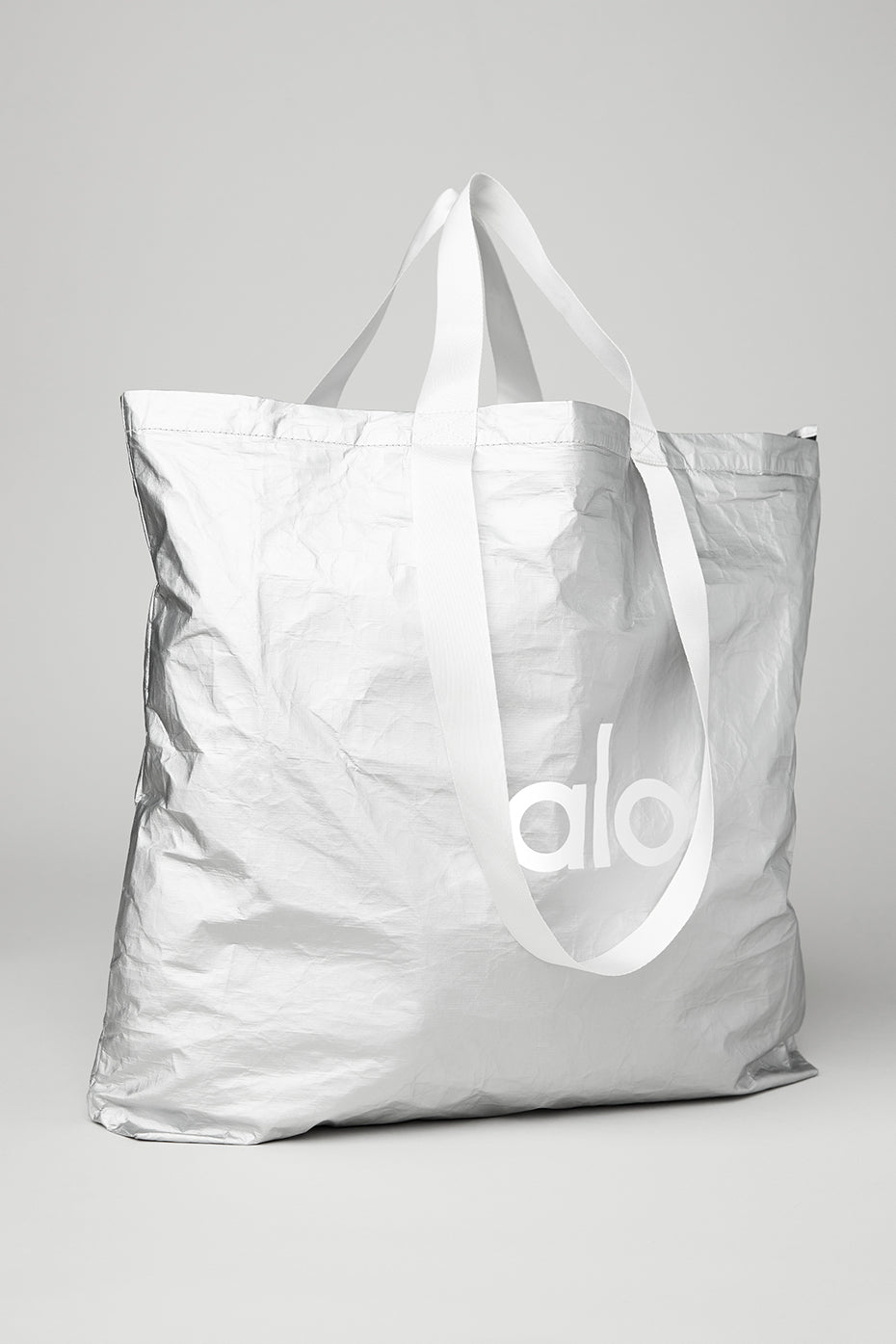 Silver Unisex Alo Yoga Keep It Dry Packable Tote Bags | JZL-695480