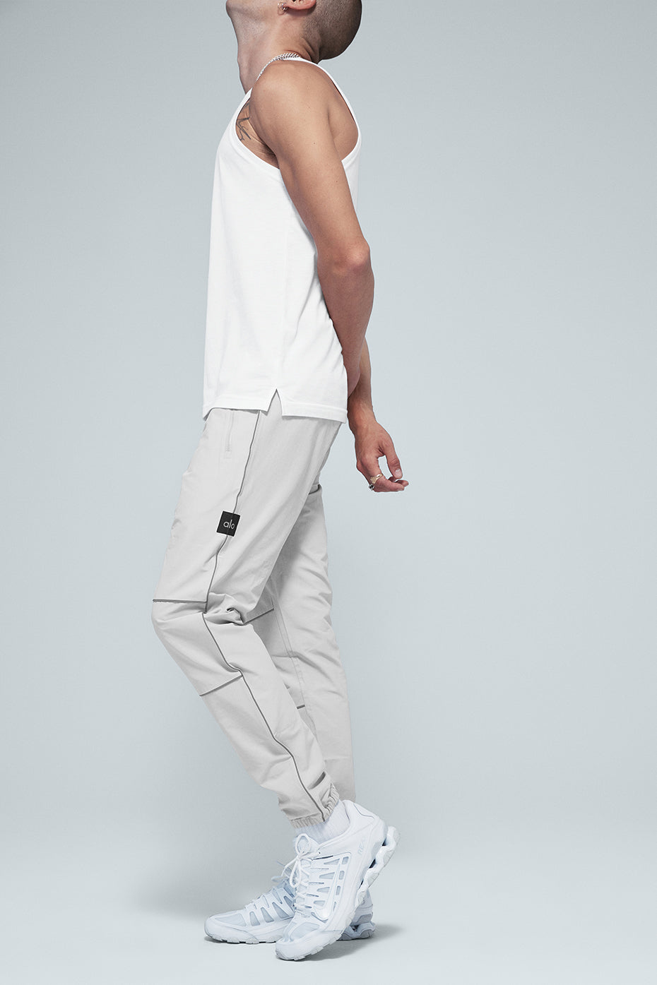 Titanium Men's Alo Yoga Torrent Track Sweatpants | EHS-908421