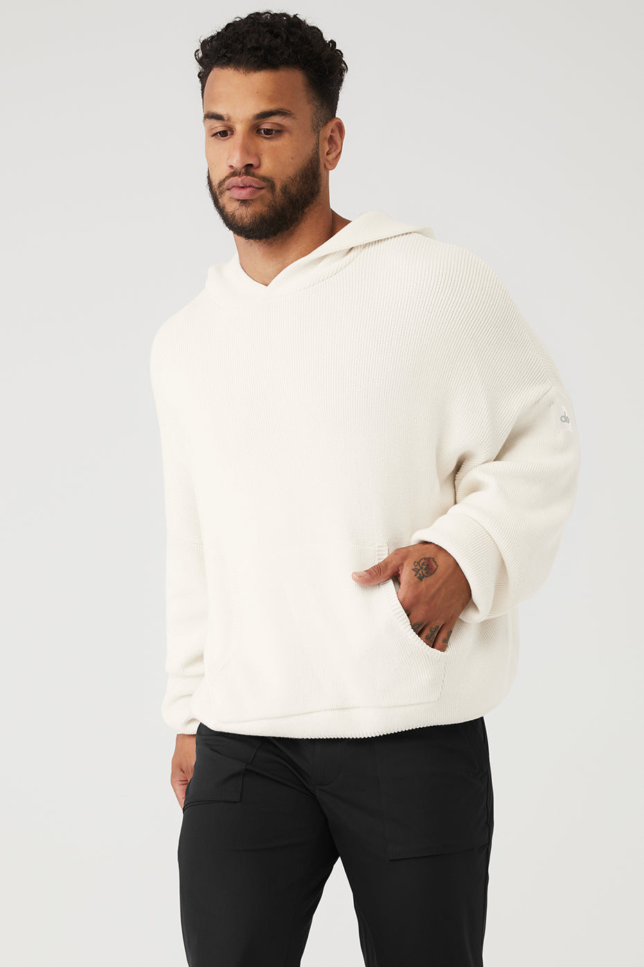 White Men's Alo Yoga Scholar Hoodie | MWA-936780