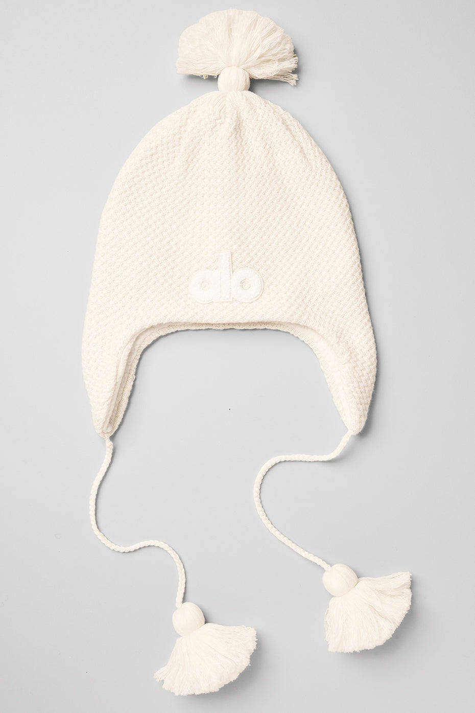 White Unisex Alo Yoga Cool Skies Earflap Hats | LZS-307914