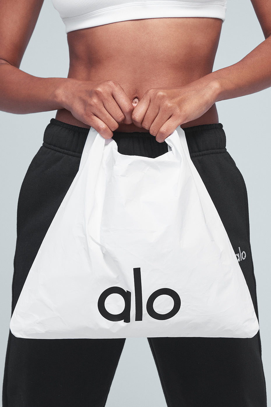 White Unisex Alo Yoga Keep It Dry Fitness Bags | RZJ-357204