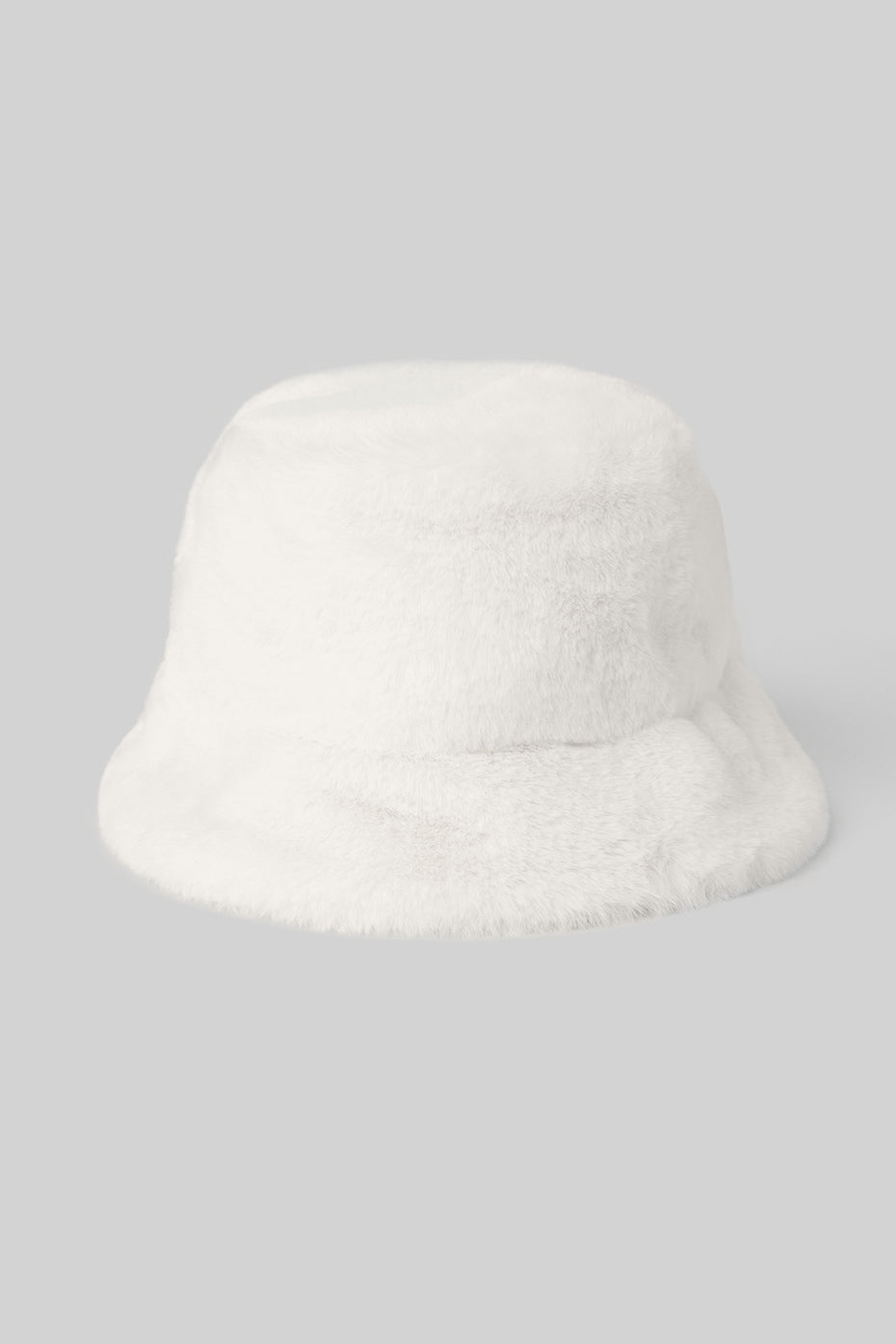 White Women's Alo Yoga Faux Fur Bucket Hats | XNE-247560