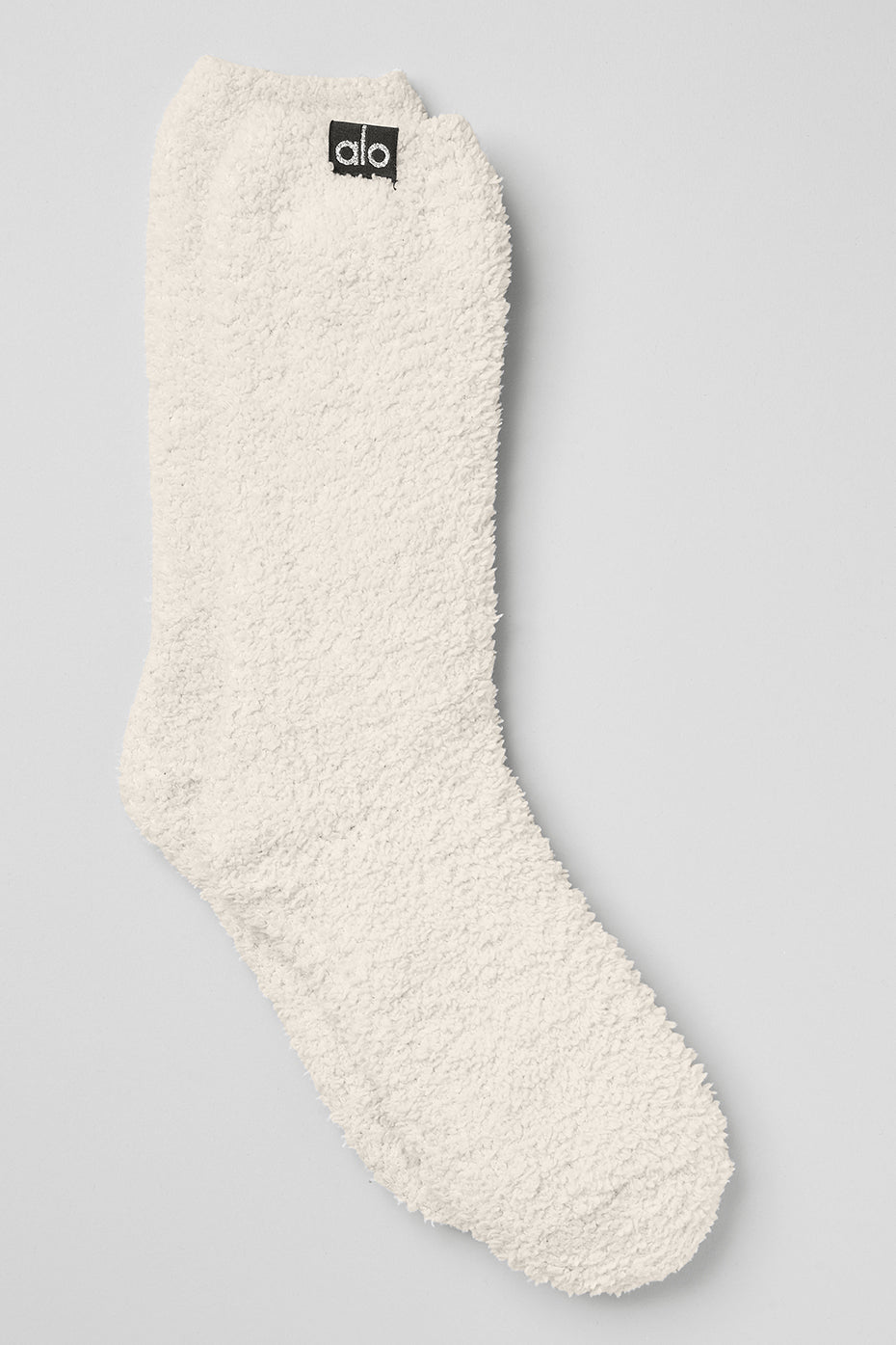 White Women\'s Alo Yoga Plush Lush Socks | GQX-652174